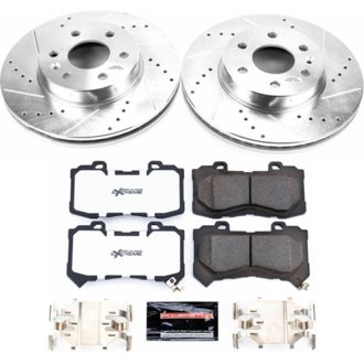 Z36 Truck and SUV Carbon-Fiber Ceramic Brake Pad and Drilled & Slotted Rotor Kit