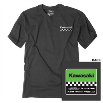 KAWASAKI STARTING LINE T-SHIRT / HTHR CH 2X