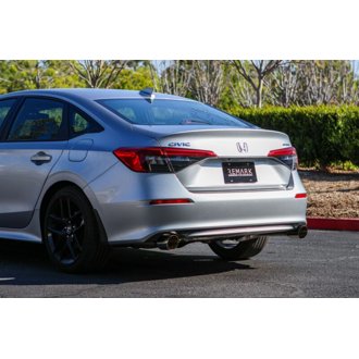 2022+ Honda Civic Sport Sedan (FE2) Cat-Back Exhaust - Dual Stainless Steel Tips