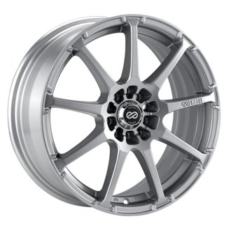 EDR9 17x8 5x100/114.3 45mm Offset 72.6 Bore Diameter Silver Wheel