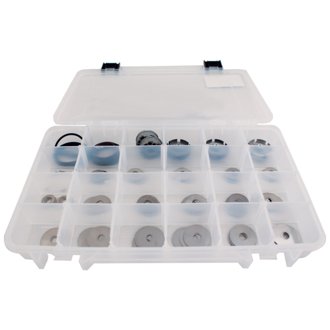 Kit Valve Disc 8-Pk 10 MM Id X 18 MM Od X .400 MM Tk