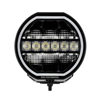 Blackout Series - MAXLINE 9" LED Hi/Low Beam with Multi Daytime Running Light