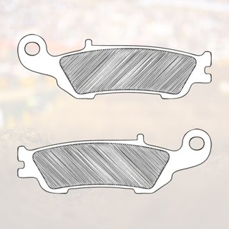 07+ Yamaha YZ125-450/ WR250-450 Front Works Brake Pads