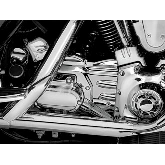 Transmission Cover 02-06 Touring Models Chrome