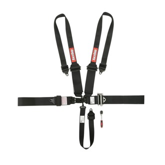 5 Point Harness - Small Buckle Ratcheting Latch & Link - HNR shoulders