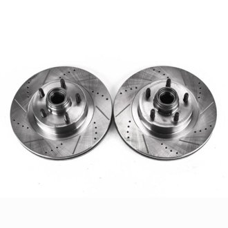 Evolution Performance Drilled And Slotted Rotor Pair