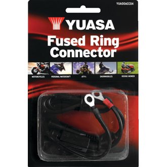 Yuasa Fused Ring Connector - 3 Amp Fuse