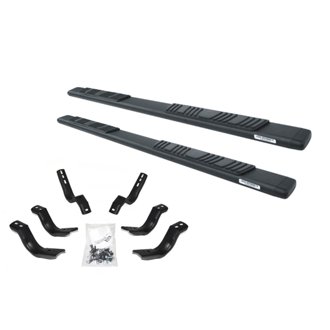 5" OE Xtreme Low Profile Side Steps with Mounting Brackets Kit