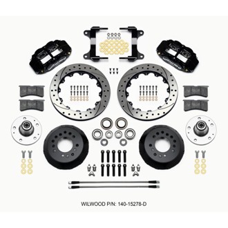 Wilwood Narrow Superlite 6R Front Hub Kit 12.88in Drilled 82-92 Camaro//Firebird