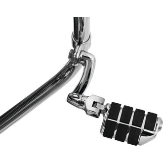 Longhorn Offset Dually ISO Peg With 1-1/2in Clamp Chrome