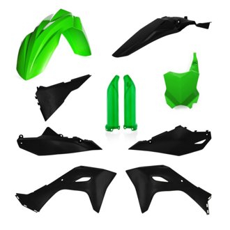 2024 Kawasaki KX450 Full Plastic Kit - Green/Black
