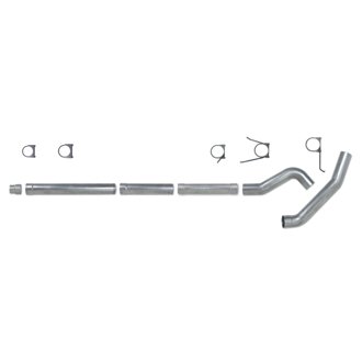 Diamond Eye KIT 5in Catback MFLR RPLCMENT PIPE Single AL: 2004.5-2007.5 DODGE CUMMINS 600