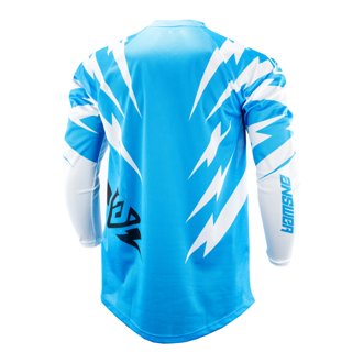 26 LE Syncron Rizz Vented Jersey Cyan/White/Black - XS