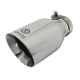 Takeda 304 Stainless Steel Clamp-on Exhaust Tip Polished