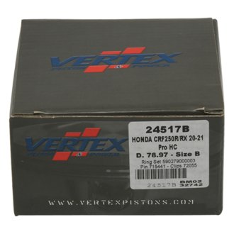 Vertex Piston 20-21 Honda CRF 250 R 250cc Forged High Compression Piston Kit