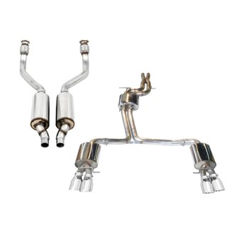 AWE Touring Edition System for B8/8.5 S5 Cabrio (Exhaust + Resonated Downpipes)