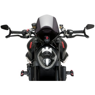 Clutch Lever Protector With Rearview Mirror Pro Black