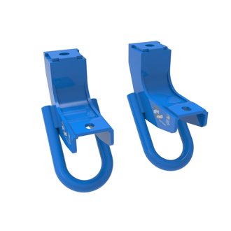 Front Tow Hook Blue