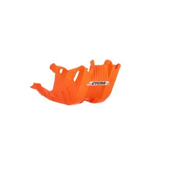 23+ KTM 250-350 SX-F/XC-F Full Armor Skid Plate - Orange