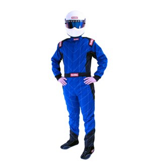Blue Chevron-1 Suit - SFI-1 Small