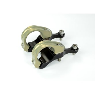 Integra II Stem. 50 mm. x 0 mm. - Aluminum Gold/Black