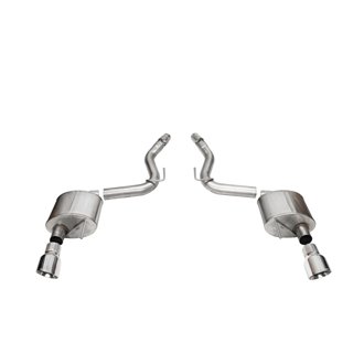 Corsa 2024+ Ford Mustang Sport Axle-Back Dual Rear Exit with 4.5in Polished Pro-Series Tips