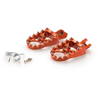 Footpegs Off-Road Orange