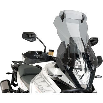 Multi-Adjustable Visor Fixed With Screws Smoke