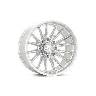 HFX-2 20x9 - 8x165.1 - ET0 - Deep Face - 125.1 - Silver Polished Wheel