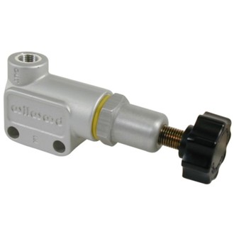 Wilwood Proportioning Valve - Knob Adjust M10x1 BBF Inlet & Outlet