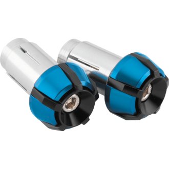 Anti-Vibration Bar Ends - Black/Blue