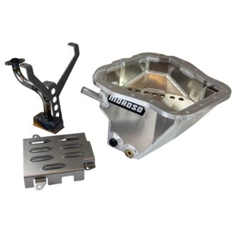 Subaru EJ20/EJ22/EJ25 Wet Sump 6qt 6-7/8in Deep Aluminum Oil Pan w/Pickup & Windage Tray
