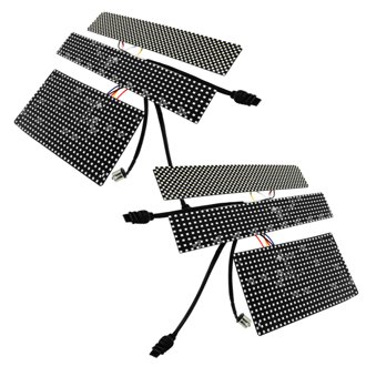 1987-1993 Mustang LX Full Sequential LED Tail Light Conversion Kit