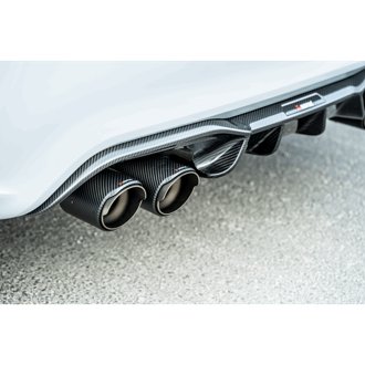 2018+ BMW M2 Competition/M2 CS (F87N) Slip-On Line (Titanium) w/Carbon Fiber Tips