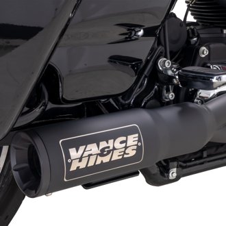 HD Touring 17-22 HO 2-1 Black Full System Exhaust