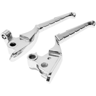 Enygma Levers 08-13 HD Touring Chrome