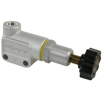 Wilwood Proportioning Valve - Knob Adjust 3/8-24 IF Inlet & Outlet
