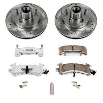 Z26 Street Performance Ceramic Brake Pad and Drilled & Slotted Rotor Kit