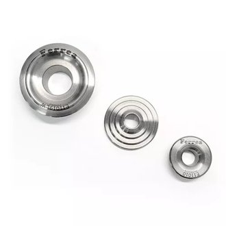 84-98 Harley-Davidson Evolution 1.44in Dia Titanium Retainers - Set of 4