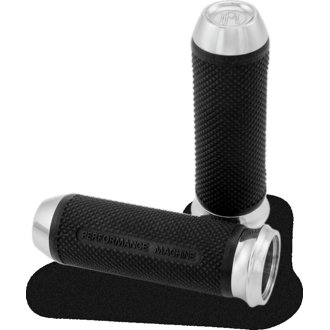 Handle Grip Set - Elite Cable - Chrome