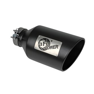 MACH Force-Xp 409 Stainless Steel Clamp-on Exhaust Tip Black