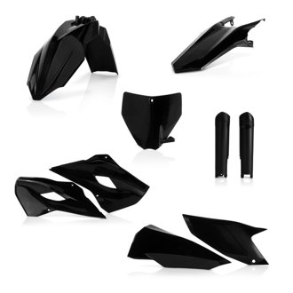 14-16 Husqvarna FC250-450/ TC125/ TC250 Full Plastic Kit - Black