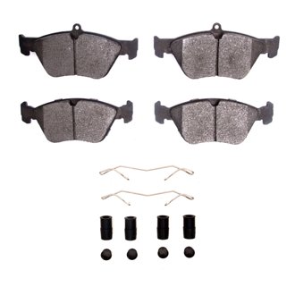 R1 Ceramic Pads and Hardware Kit