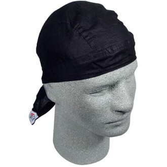 Flydanna; 100% Cotton, Solid Black