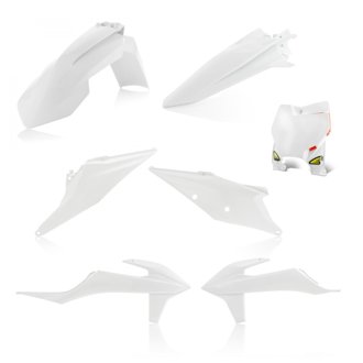 19-22 KTM 125 SX 5-pc Replica Body Kit - White
