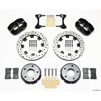 Wilwood Dynapro Radial Front Drag Kit 11.75in Vented Drilled 98-02 Camaro/Firebird