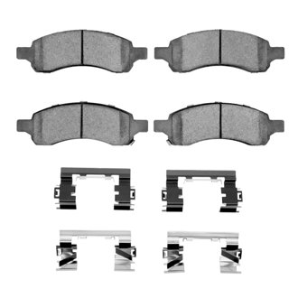 Performance Off-Road/Tow Brake Pads And Hardware Kit