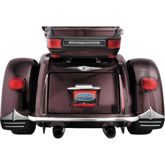 Rear Mud Flaps For Trikes Chrome