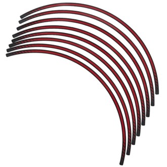 Rim Strips Premium Red