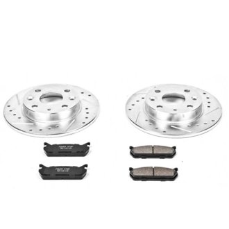 Z23 Daily Driver Carbon-Fiber Ceramic Brake Pad and Drilled & Slotted Rotor Kit
